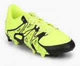 Adidas X 15.3 Fg/Ag J Green Football Shoes Boys