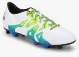 Adidas X 15.3 Fg/Ag White Football Shoes Men