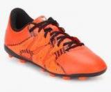 Adidas X 15.4 Fxg J Orange Football Shoes Boys