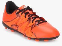 Adidas X 15.4 Fxg J Orange Football Shoes boys