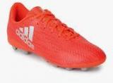 Adidas X 16.4 Fxg J Red Football Shoes Boys