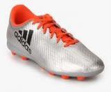 Adidas X 16.4 Fxg J Silver Football Shoes Boys