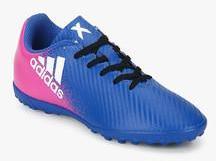 Adidas X 16.4 Tf J Blue Football Shoes boys