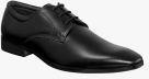 Aditi Wasan Black Leather Regular Derbys Shoes Men