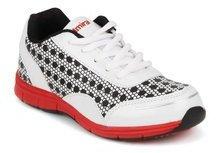 Admiral Dart White Running Shoes boys