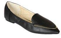 Adriana & Gabriella Black Moccasins women