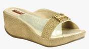 Adriana & Gabriella Golden Sandals women