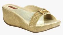 Adriana & Gabriella Golden Sandals women