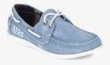 Aeropostale Hobuck Blue Boat Shoes men