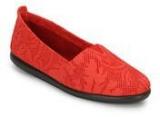 Aerosoles Catalan Red Moccasins Women