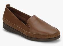 Aerosoles Music Festival Brown Moccasins women