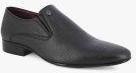 Alberto Torresi Black Slip On Formal Shoes Men