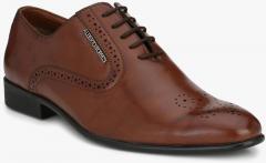 Alberto Torresi Brown Regular Oxfords men