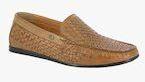 Alberto Torresi Tan Leather Regular Loafers men