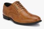 Alberto Torresi Tan Regular Formal Shoes Men