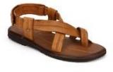 Alberto Torresi Tan Sandals Men