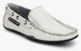 Alberto Torresi White Moccasins Men