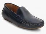 Aldo Isch Navy Blue Moccasins men