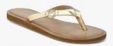 Aldo Oceane Golden Metallic Sandals women