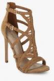 Aldo Sinfony Brown Weaved Stilettos women