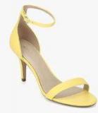 Aldo Zenavia Yellow Ankle Strap Stilettos Women