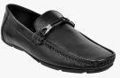 Allen Cooper Black Loafers Men