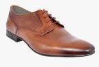 Allen Cooper Brown Leather Derbys Men