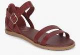 Allen Solly Maroon Sandals women