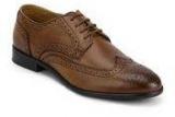 Allen Solly Tan Brogue Formal Shoes Men