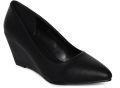 Allen Solly Women Black Solid Pumps