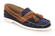 American Derby Polo Club Blue Moccasins Men