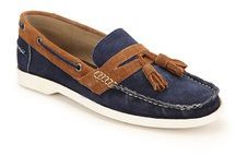 American Derby Polo Club Blue Moccasins men