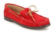 American Derby Polo Club Red Moccasins Men