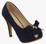 American Swan Navy Blue Stilettos Women