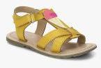 Aria Nica Gelato Yellow Sandals Girls