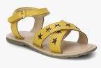 Aria Nica Tara L Yellow Sandals Girls