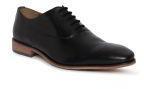 Arrow Black Cassius Leather Oxfords Men