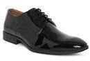 Arrow Black Ernest Patent Leather Derbys Men