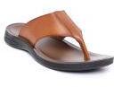 Arrow Brown Leather Comfort Sandals Men