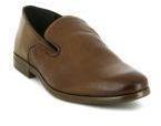 Arrow Brown Leather Regular Loafers Men