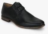 Arrow Bruze Black Derby Formal Shoes Men