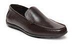 Arrow Coffee Brown James Formal Slip Ons Men