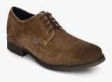 Arrow Derry Brown Derby Formal Shoes Men