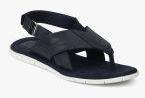 Arrow Edge Navy Blue Sandals Girls