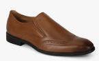 Arrow Harper Tan Formal Shoes Men