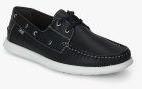 Arrow Kooper Navy Blue Boat Shoes Men