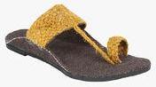 Arth Yellow Sandals Men