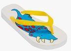 Arugam Bay Dino Yellow Flip Flops Boys