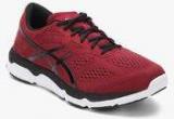 Asics 33 Fa Maroon Running Shoes Men