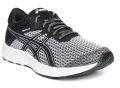 Asics Black & White Fuzex Lyte 2 Running Shoes women